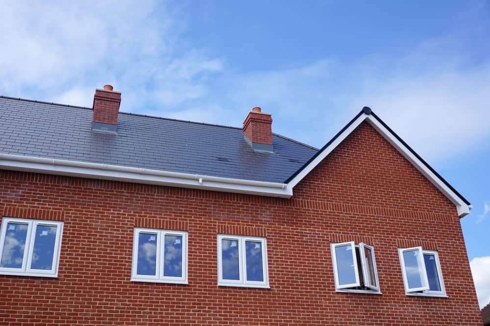 Exterior,Of,New,Housing,Development.,New,Build,Block,Of,Flats.